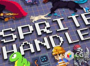 Blender精灵表创建粒子渲染插件 Spritehandler v2.0.7