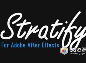 AE图层分布式动画脚本 Stratify v1.4 + 使用教程
