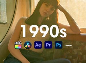 电影调色人像摄影LUT+LR调色预设 CINECOLOR 1990s