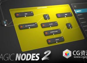 AE节点式图层特效合成操作脚本 Hollywoodillusion Magic Nodes v2.0.1 Win/Mac+使用教程