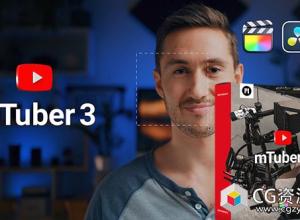 达芬奇+FCPX插件-84组网络社交媒体视频排版背景字幕开场过渡预设包 mTuber 3