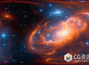 UE5 68组HDRI太空星云8K高清贴图素材 68 HDRI Space Nebula - 8k