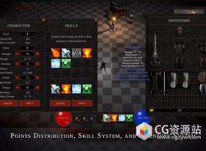 Unity角色扮演游戏项目 ARPG Project