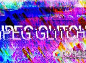 AE插件信号损坏故障噪点视频特效 JPEG Glitch v1.0.6 Win