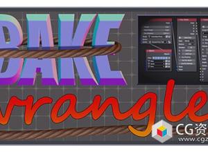 Blender贴图烘焙插件 Bake Wrangler V1.6.1