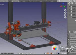 Blender建模插件 Blender CAD Tools