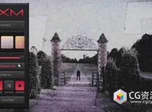 AE脚本-摇滚嘻哈风格复古半调混合视觉特效 FredPelle – MXM Plugin V1.0.0