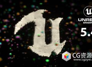 UE5.4运动图形动画完整指南视频教程 Unreal Engine 5.4 Motion Design