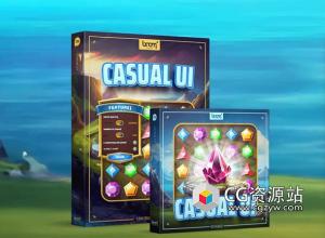 3745种休闲游戏UI交互点击移动碰撞无损音效 Casual UI