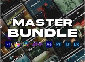 700+Cinegrams大师包复古电影视频特效转场音效LUT调色预设素材合集包 Cinegrams Master Bundle