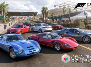 Blender模型 22组极限竞速汽车3D模型 Forza Horizon 5 Blender Cars