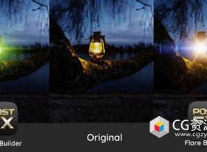Blender后期滤镜特效调色插件 Post FX V2.1