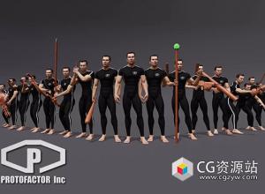 Unity 2300个人物角色动作捕捉动画库Ultimate animation collection v1.642