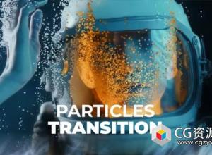 达芬奇预设-粒子消散溶解转场预设 Particles Transition
