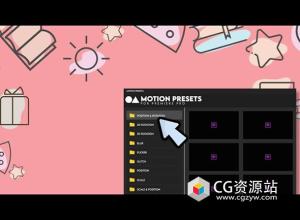 PR脚本-图层运动出入动画预设  Motion Presets V1.1.0 for Premiere Pro
