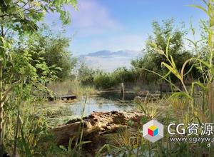 Unreal自然环境生成工具 PCG Biome: River Generator UE5.3