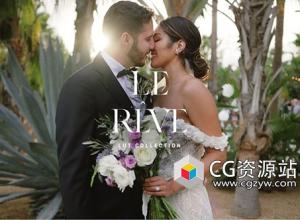 唯美旅拍婚礼梦幻氛围冷绿色调柔光LUTs调色预设 Gamut - Le Reve
