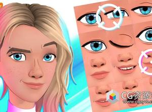 Blender形态键表情控制绑定插件 Shape Key Selector V1.0.20 + 使用教程