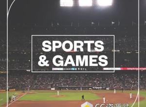 1761组足球篮球棒球体育游戏比赛运动场景氛围无损音效