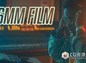 达芬奇调色节点16mm复古胶片仿真模拟预设+教程 Jvke 16mm Film Emulation PowerGrade