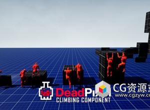 Unreal攀爬和跳跃组件 Climb and Vaulting Component v.2.0.5 UE5.3-5.4