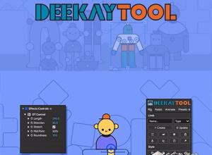 AE脚本卡通人物角色骨骼动作绑定MG动画  Deekay Tool V1.1.9 Win/Mac+中文字幕教程