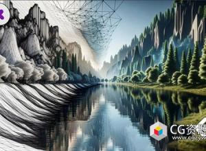 Unity逼真自然风景地形程序化生成视频教程+中英文字幕