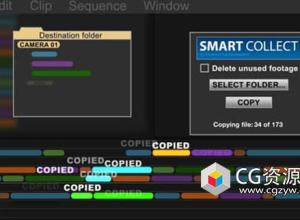 素材整理收集链接PR脚本 Smart Collect  V1.0.1 + 使用教程