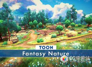 Unity卡通风格自然风景环境场景素材包 Toon Fantasy Nature V1.0.4