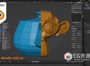 Blender建模绑定动画渲染工具插件包 BsMax v0.1.3
