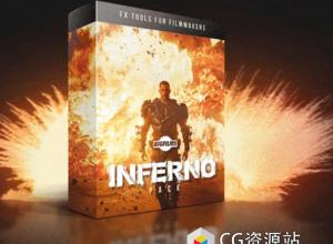 134组巨型爆炸火焰燃烧火灾特效4K视频素材 INFERNO Pack