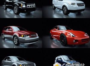 Blender小轿车家用车汽车3D模型 City Cars Essentials