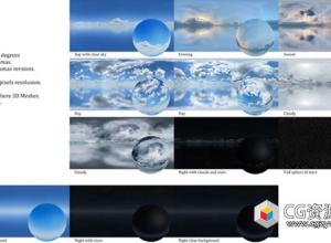 Unreal天空云朵资产 Clouds & Skies UE5.3