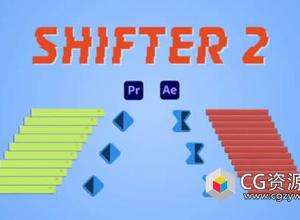 AE/PR图层关键帧排列脚本 Shifter 2 V2.0.3 + 使用教程