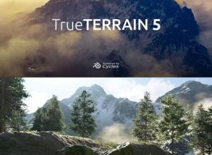 Blender三维自然真实地形插件 True Terrain 5.0.4 +资产预设包