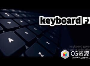 AE脚本键盘打字动画 KeyboardFX V1.5.0