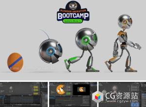Blender三维动画新手入门训练营基础教程+中英文字幕