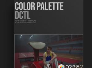 达芬奇调色节点-电影调色板静帧颜色提取DCTL预设 Color Palette v1.0