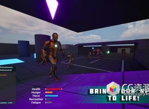 Unreal实用人工智能框架 Athena AI: A Utility AI Framework V2 UE5.1-5.5