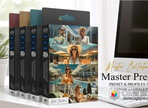 Keda Z 三套时尚人像照片风光摄影LR调色预设+LUT合集 Keda Z – Master Collections