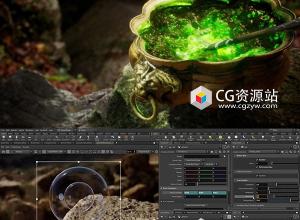 Houdini FLIP解算器流体模拟特效教程+中英文字幕