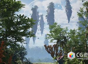 Unreal科幻丛林生物群系Scifi Jungle Biome UE5.3