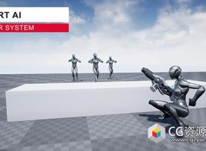 Unreal多人游戏人工智能行为 Smart AI v1.2.10 UE4.27, 5.3, 5.4, 5.5)
