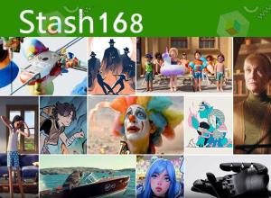 2024年 Stash 168期CG创意电视栏目包装参考广告视频动画短片合集