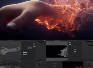 Houdini+Nuke模型破碎粒子碎片分解特效视频教程+工程素材 中文字幕