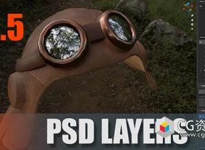 Blender分层纹理绘制插件 Psd-Layers V1.5.2