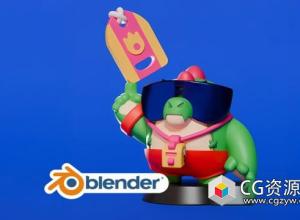 Blender 3D打印人物角色模型建模教程 Create and 3D Print Your First Character in Blender