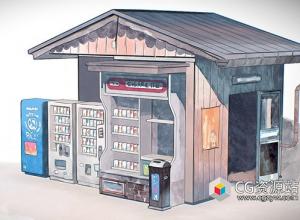 Blender水彩渲染器 Watercolor Renderer v2.5.1