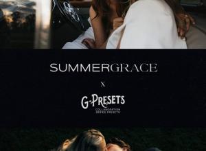 LR预设-夏日优雅自然风景婚礼复古调色Lightroom预设 Summer Grace Presets