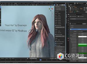 Blender人物角色生成器插件 MPFB v2.0.10